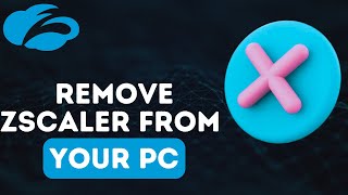 How To Remove ZSCALER From My Computer Disable Zscaler Without Password  2024 [upl. by Ydnamron]