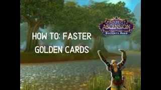 How to get GOLDEN CARDS faster  S9 Ascension [upl. by Marys465]