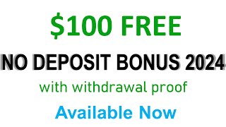 100 No Deposit Bonus  Withdraw proof  2024 [upl. by Asiralc]