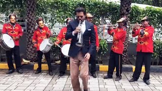 Anil Kapoors BAND BAZA ENTRY At Fanney Khan Trailer Launch  Aishwarya Rai [upl. by Attenborough299]