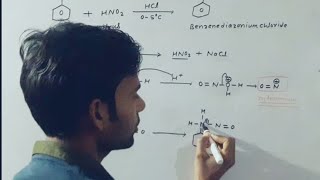 Diazonium salt with mechanism Bsc 2nd year organic chemistry [upl. by Rosalind342]