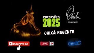 ORIXÁ REGENTE E PREVISÕES ANO 2025 VIA CARTAS CIGANAS LIVE AO VIVO CORES SIMPATIAS E MUITO MAIS [upl. by Doowron953]