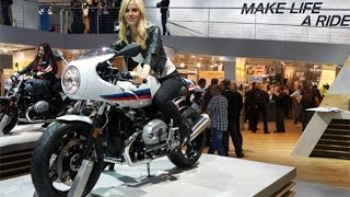 2017 BMW R NineT Racer amp R NineT Pure S1000R And K1600GT Revealed At Intermot [upl. by Brose280]