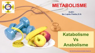 Konsep Metabolisme  Katabolisme Vs Anabolisme [upl. by Manville805]