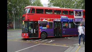 Walthamstow Buses London Londons Buses at Walthamstow Central 22nd August 2021 [upl. by Keily]