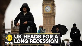 UK economy contracts in the third quarter UK heads for a long recession  World English News [upl. by Pedaiah]