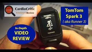 TomTom Spark 3 Video Review aka TomTom Runner 3  Top 5 GPS Running Watches 2018 [upl. by Gersham]