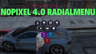 QBCore NoPixel 40 Inspired Radial Menu  FiveM Script [upl. by Solomon]