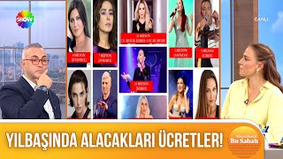 Ünlülerin yılbaşında alacakları ücretler [upl. by Furr364]