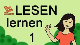 Deutsch lesen lernen für Kinder Teil 1 [upl. by Eigger]