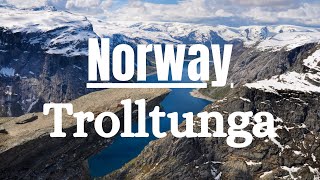 🏞️ UNREAL Cliff Edge Adventure Hiking to Trolltunga in Norway Will Blow Your Mind 🇳🇴 [upl. by Disini129]