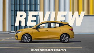 ¡CONOCE EL NUEVO CHEVROLET AVEO 2024  REVIEW [upl. by Eenel]