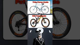 Thin tyres or Fat tyres which bicycle should you purchase By VMC [upl. by Asusej]