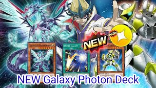 NEW Galaxy Photon Deck YuGiOh Duel Links [upl. by Oecam]