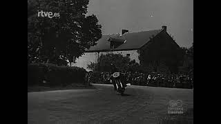 Course motos sur Circuit de Chimay 1947 [upl. by Giuseppe]