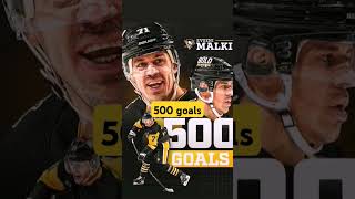 Evgeni Malkin scores his 500th career goal  NHL [upl. by Ecnerual]