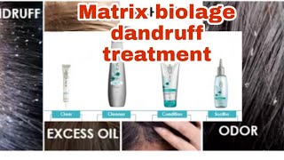 Matrix biolage scalp pure hair dandruff treatment [upl. by Ahsika]