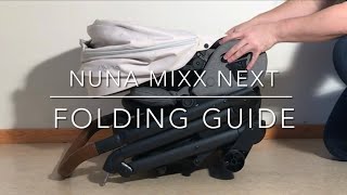 Nuna Mixx Next Folding Guide [upl. by Emery703]