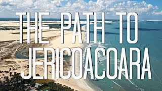 Brazil Kitesurf  The path to Jericoacoara  An adventure in the desert [upl. by Lienhard]