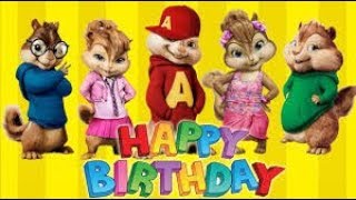 Happy Birthday Chipmunks Song [upl. by Kilar620]