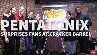 Pentatonix  quotMisbehavinquot Live  Surprise Performance at Cracker Barrel [upl. by Romeu]