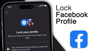 How To Lock Facebook Profile Officially In 2024 [upl. by Colbye167]