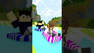 DUDA TEM MEDO de TOBOGÃ no MINECRAFT😱 [upl. by Maidie]