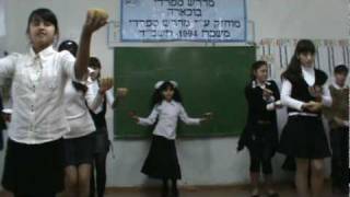 Welcome dance at the Bukharan Jewish School [upl. by Oiramej]