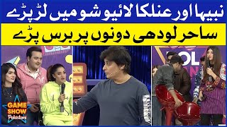 Fight Between Nabiha And Anilka  Game Show Pakistani  Pakistani TikTokers  Sahir Lodhi Show [upl. by Shedd422]