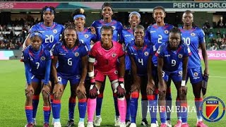 La sélection haïtienne féminine manquerait la trêve internationale du mois d’avril [upl. by Nnylaehs]