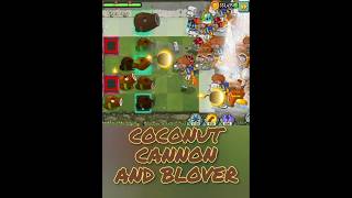 ONLY COCONUT CANNON AND BLOVER PIÑATA PARTY  PLANTS VS ZOMBIES [upl. by Marian]