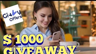 How Givvy app works  1000 Giveaway🤑 Givvyoffers [upl. by Brianne684]