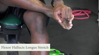 Flexor Hallucis Longus Stretch [upl. by Wenda656]