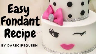 3 Easy Fondant Cake Toppers  Cake Decorating for Beginners [upl. by Yahsat]