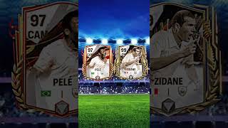 🇧🇷 Pele vs Zidane 🇫🇷  fcmobile fifamobile fifa23 footballgame vs [upl. by Howlond]