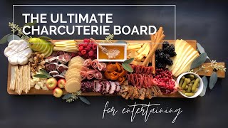 The Ultimate Charcuterie Board for Entertaining [upl. by Aidan474]