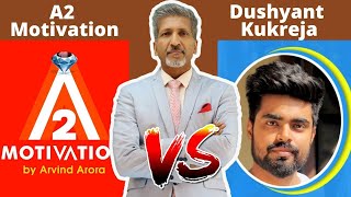 A2 Motivation vs Dushyant Kukreja  Youtubers Comparison shorts a2motivation I dushyantkukreja [upl. by Irolav782]