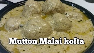 Silky Smooth Mutton Malai Kofta  Malai Kofta recipe Mutton kofta  Malai kofta recipe [upl. by Riegel904]