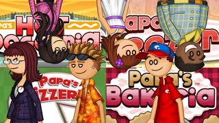 All Papa Louie Games 2006  2024 [upl. by Crispa170]