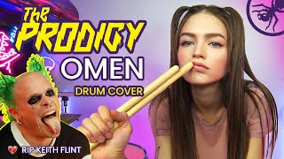 The Prodigy  Omen  Drum Cover by Kristina Rybalchenko [upl. by Nej]