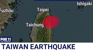 Earthquake rocks Taiwan Sets off Tsunami warnings for nearby Japanese islands [upl. by Chloe303]