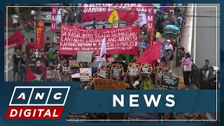 Protests mark 52nd Martial Law anniversary in PH  ANC [upl. by Nuli]