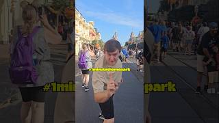 1 minute theme parks Disneys Magic kingdom Florida [upl. by Sabah]