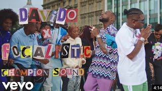 Davido Focalistic  Champion Sound Official Video BTS [upl. by Lyrred930]