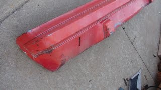 1974 1975 TRANS AM FIREBIRD 455 400 REAR BUMPER [upl. by Farver]