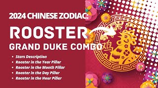 2024 CHINESE ZODIAC  ROOSTER SUB [upl. by Cai413]