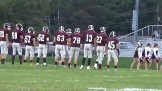 2016 Portville Football Intros [upl. by Zosima458]