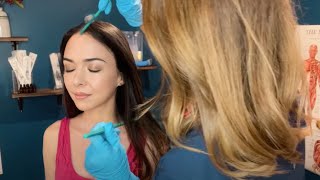 ASMR Relaxing Scalp Treatment amp Lice Check Roleplay Soft Spoken Medical Exam Hair Treatment [upl. by Yerot623]