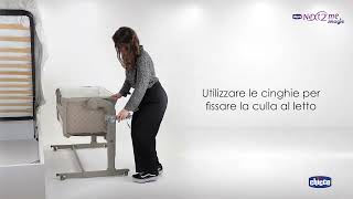 Come installare al letto Chicco Next2Me Magic  Chicco Italiano [upl. by Ardiedal]