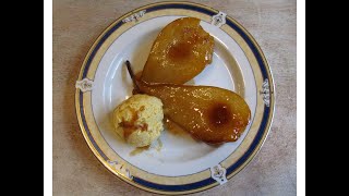 Poires rôties au four  Запеченные груши  Baked pears  Pere coapte [upl. by Bruni]